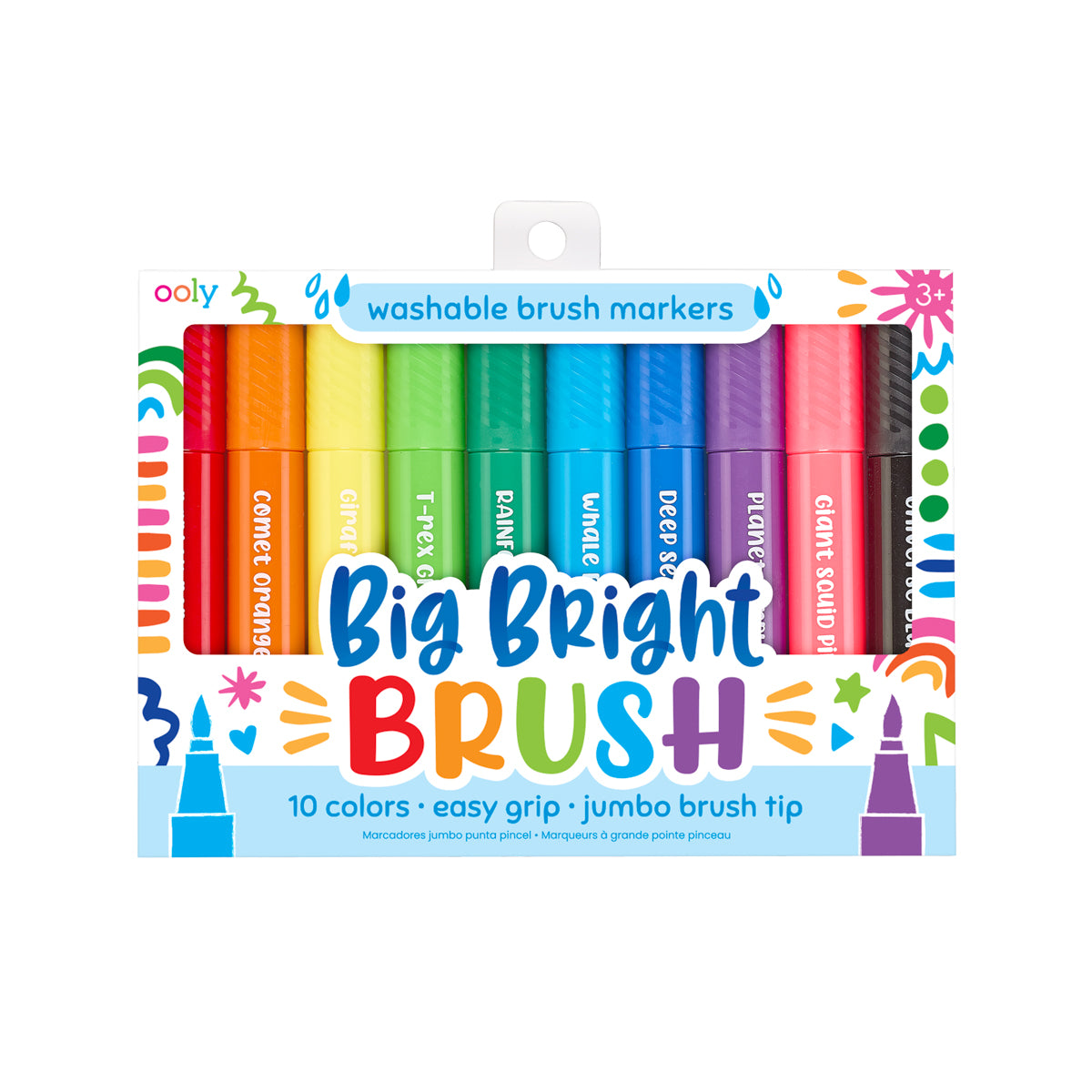 OOLY Big Bright Brush Markers