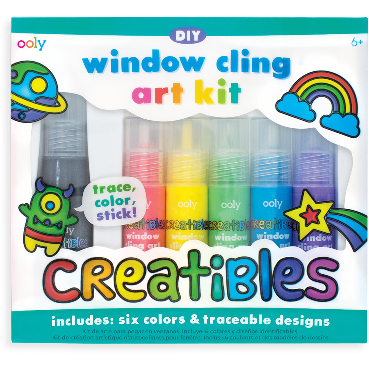 Creatibles DIY Window Cling Art Kit - BIG & BELG