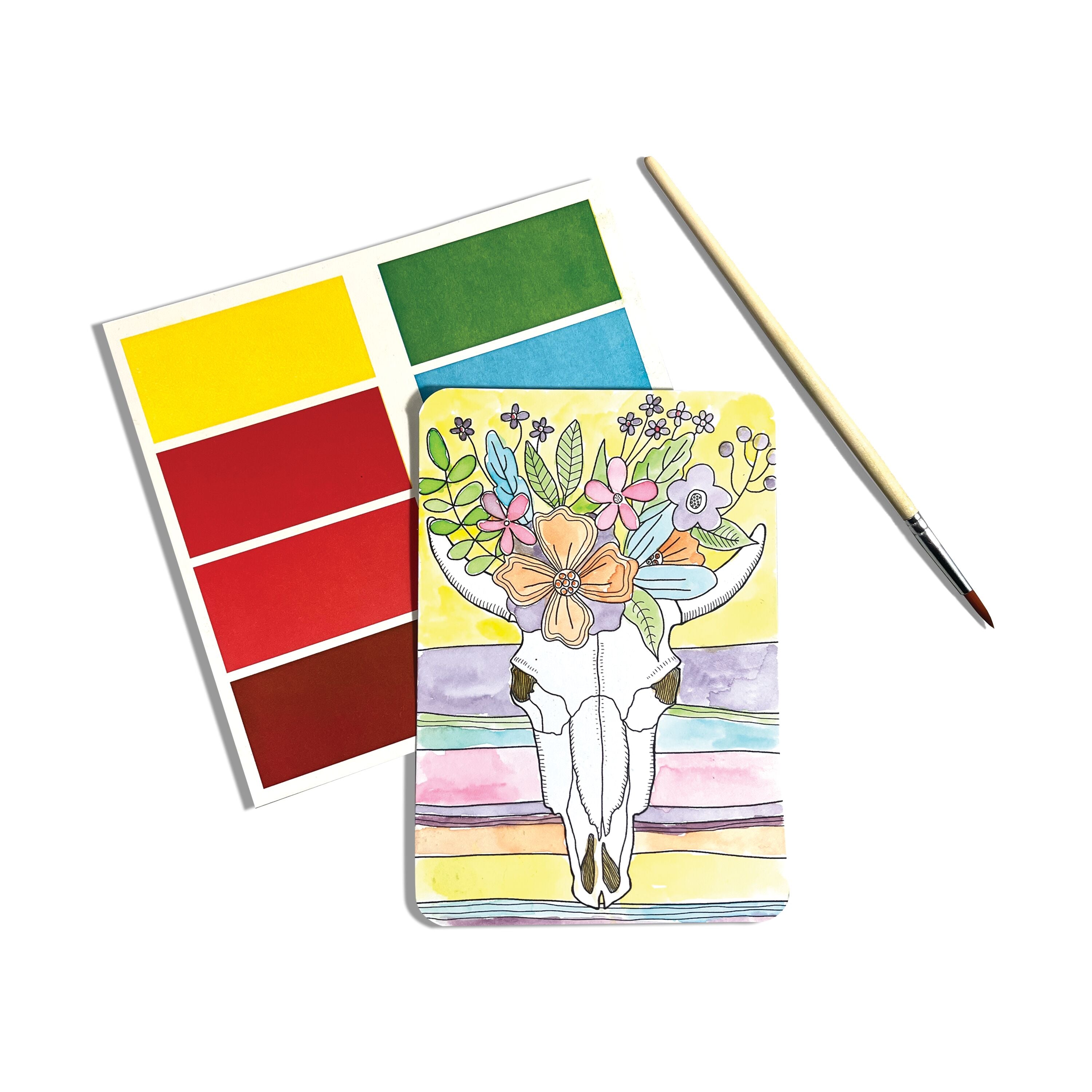 Scenic Hues D.I.Y. Watercolor Art Kit - Desert Getaway - BIG & BELG