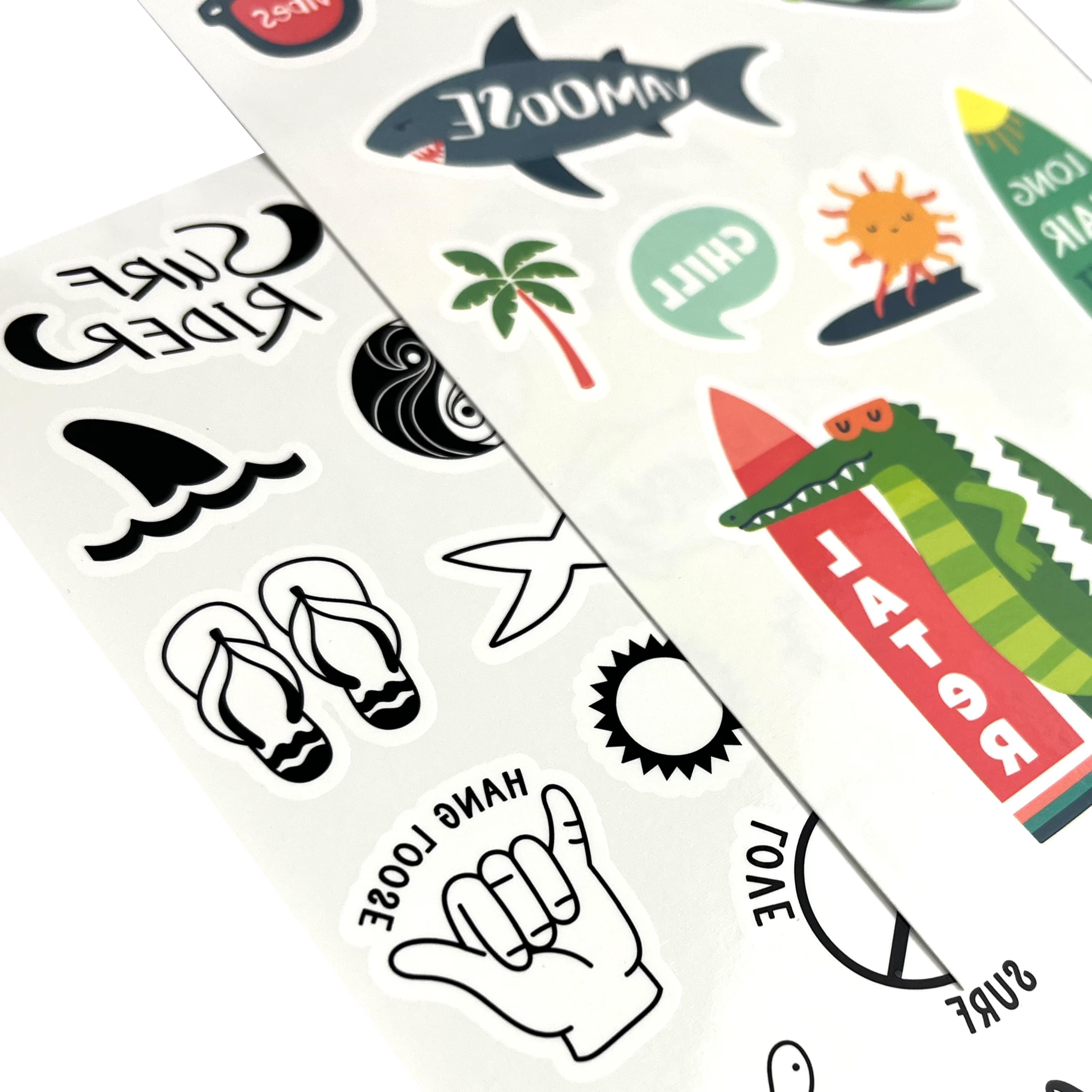 Mini Temporary Tattoos - Beach Days