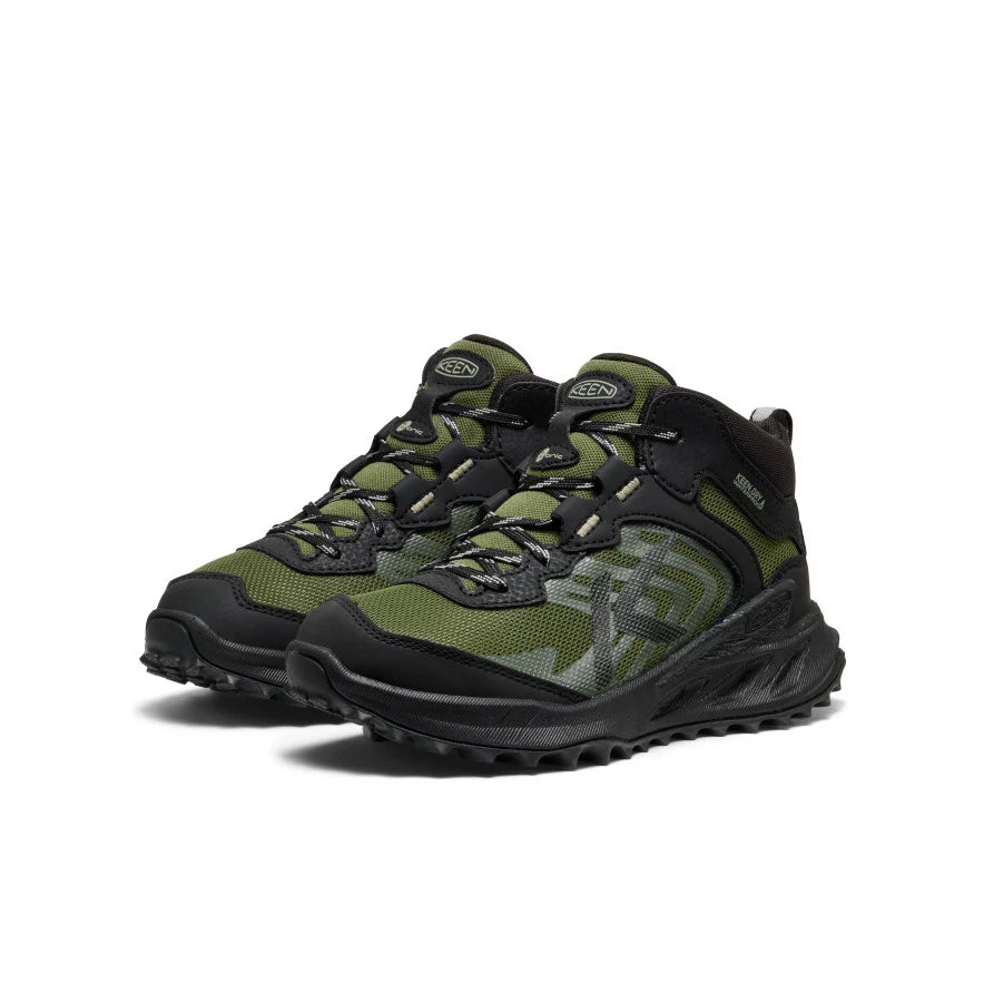 ZIONIC MID Big Kids - BLACK/BRONZE GREEN - BIG & BELG