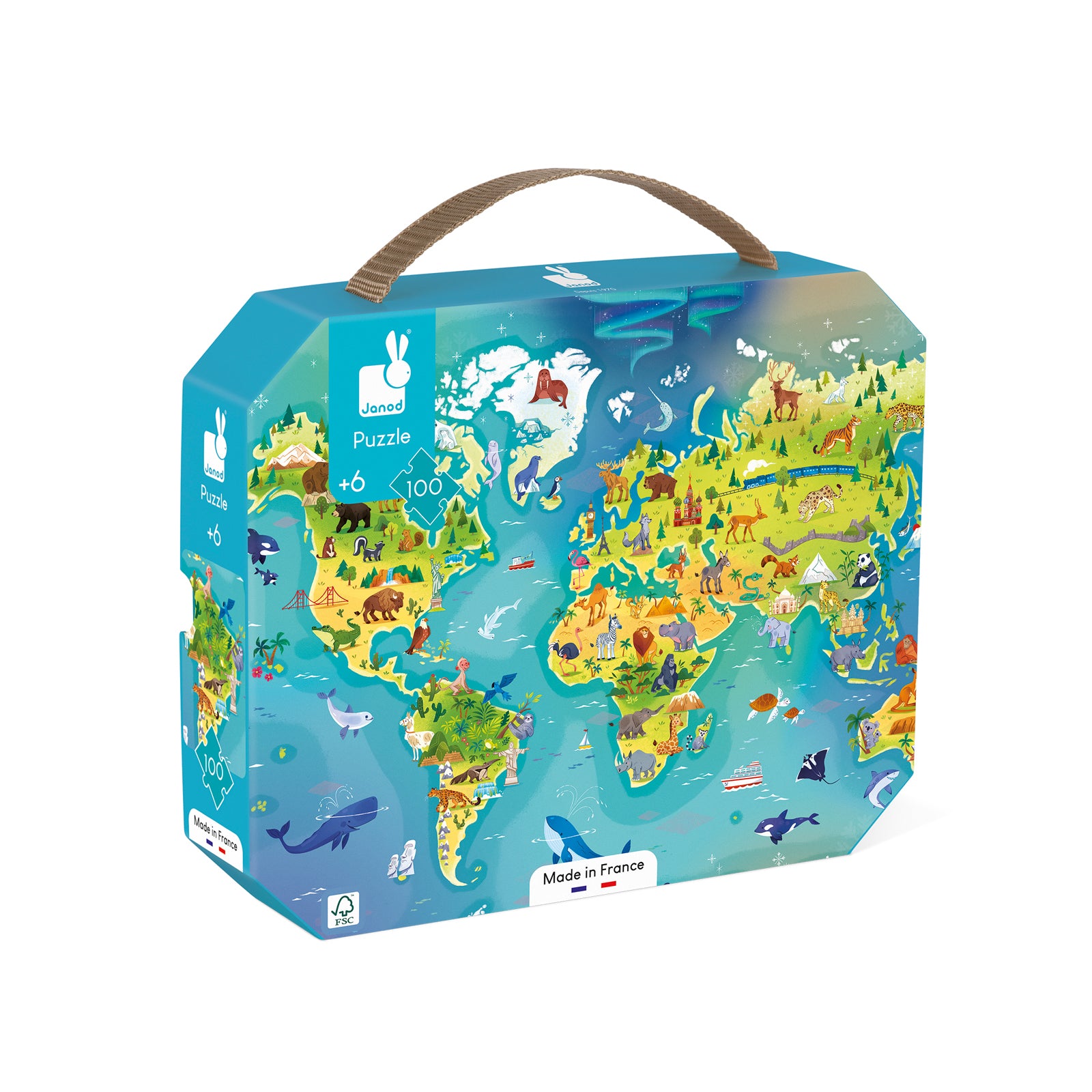 Puzzle - The world - BIG & BELG