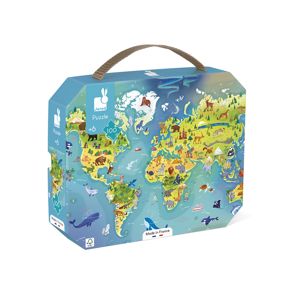 Puzzle - The world - BIG & BELG
