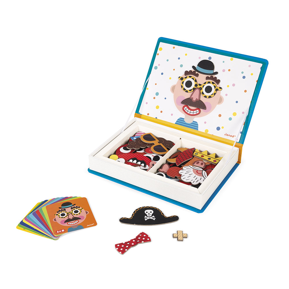 Magnetibook - Crazy faces boys - BIG & BELG
