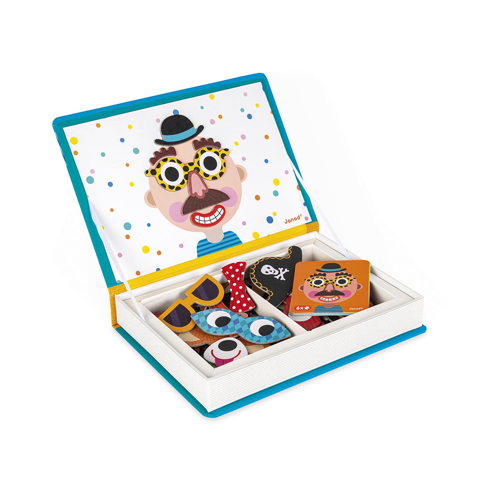 Magnetibook - Crazy faces boys - BIG & BELG