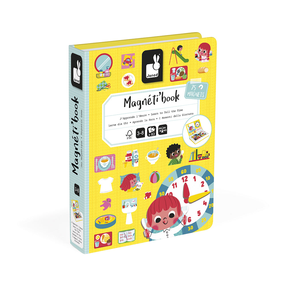 Magnetibook - Telling the time - BIG & BELG