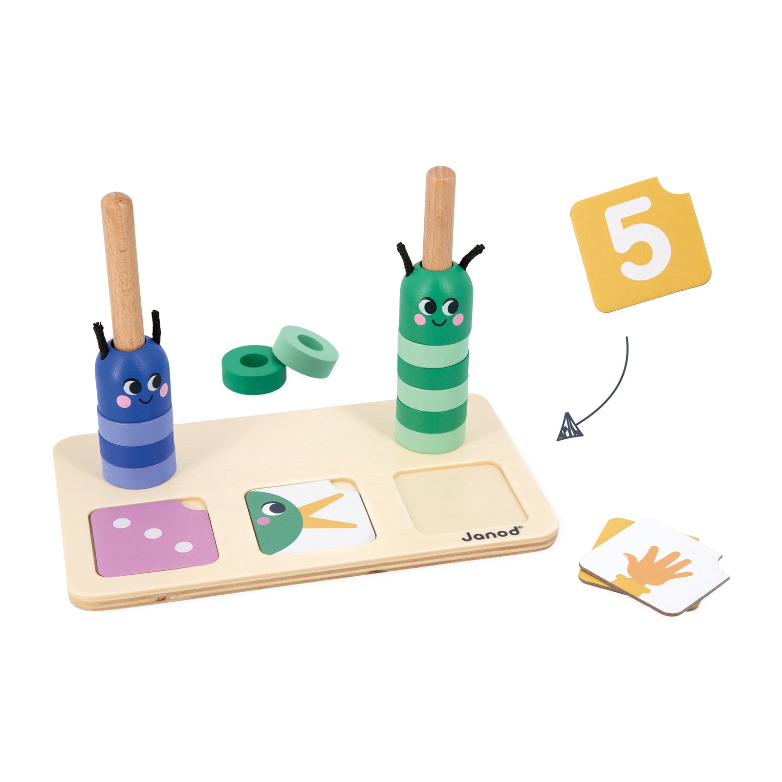 Pedagogy - Learn to count and compare - BIG & BELG