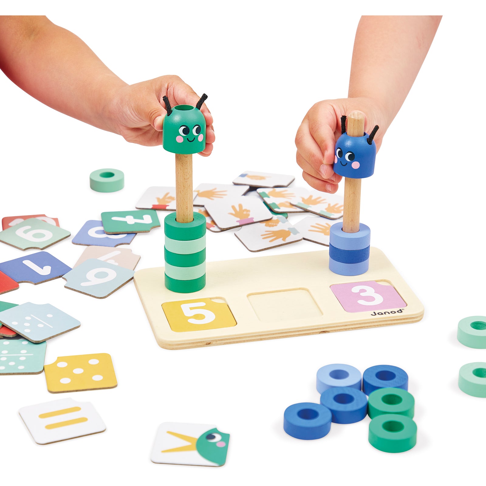 Pedagogy - Learn to count and compare - BIG & BELG