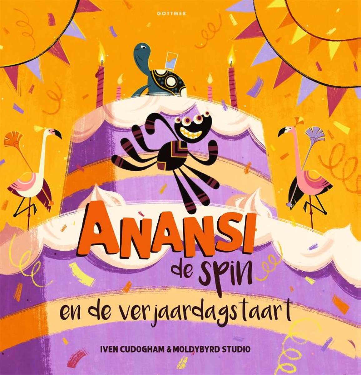 Anansi de spin en de verjaardagstaart - BIG & BELG
