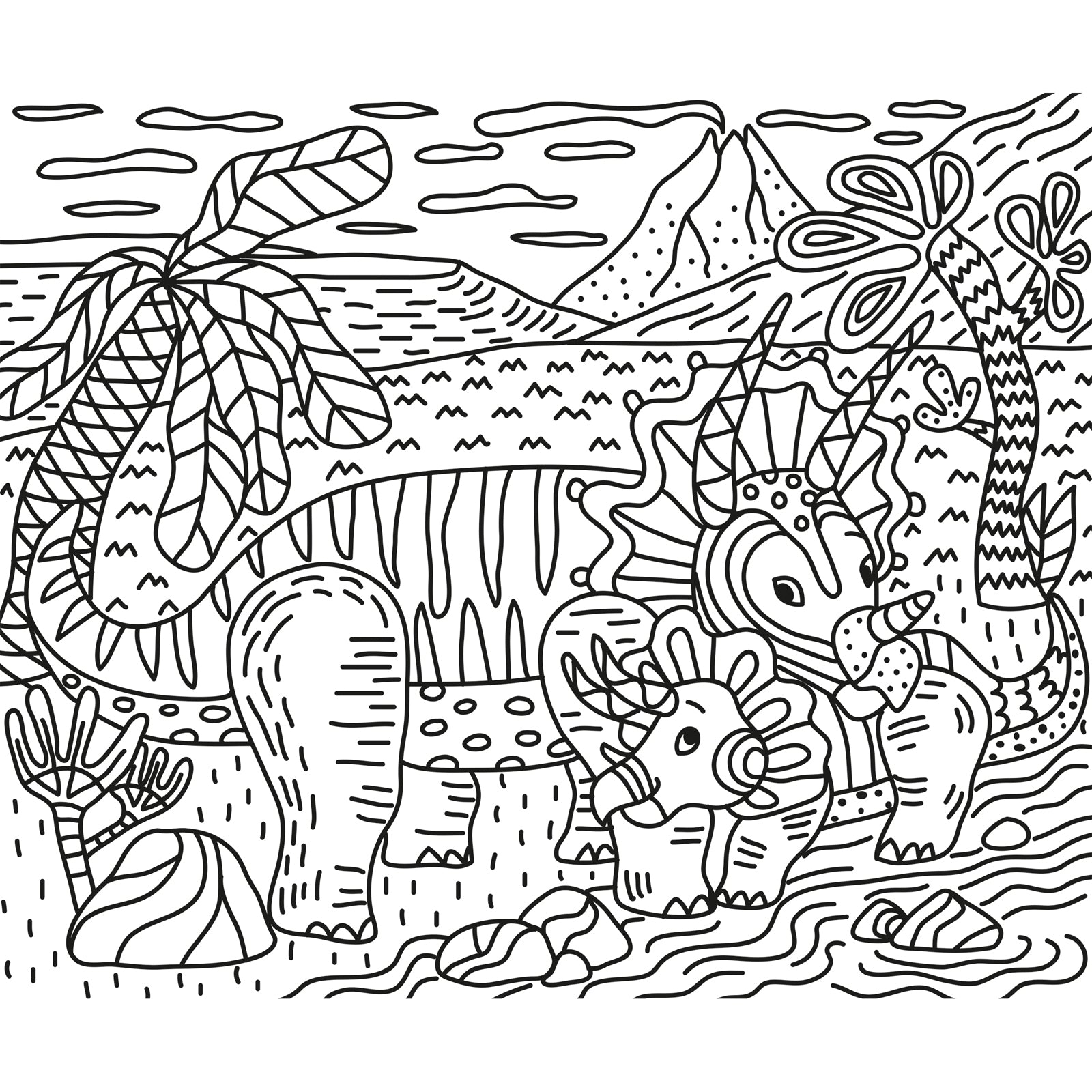 Studio - Painting Magic Dinosaur - BIG & BELG
