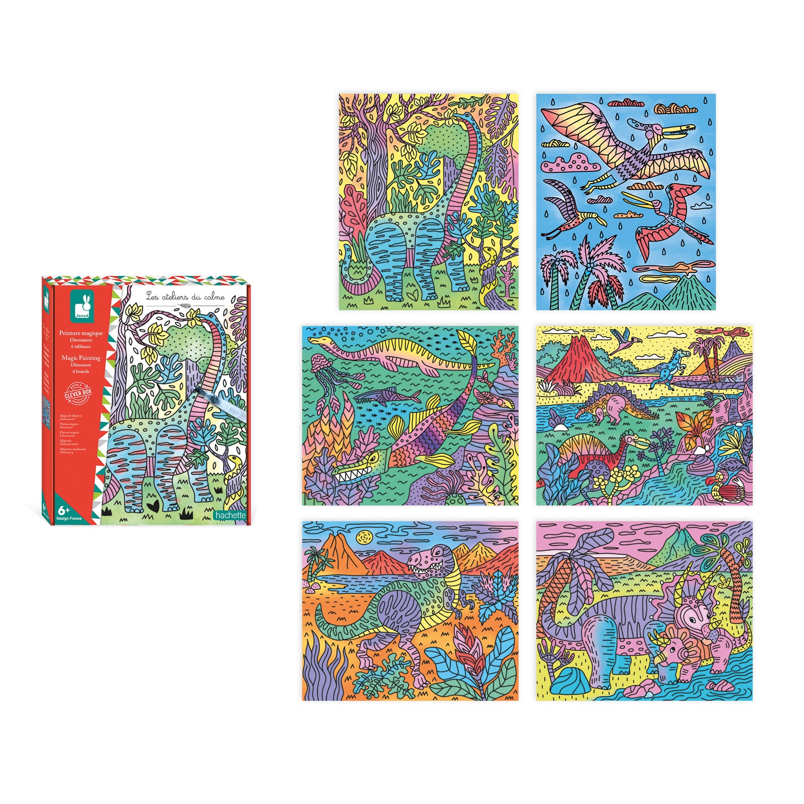 Studio - Painting Magic Dinosaur - BIG & BELG
