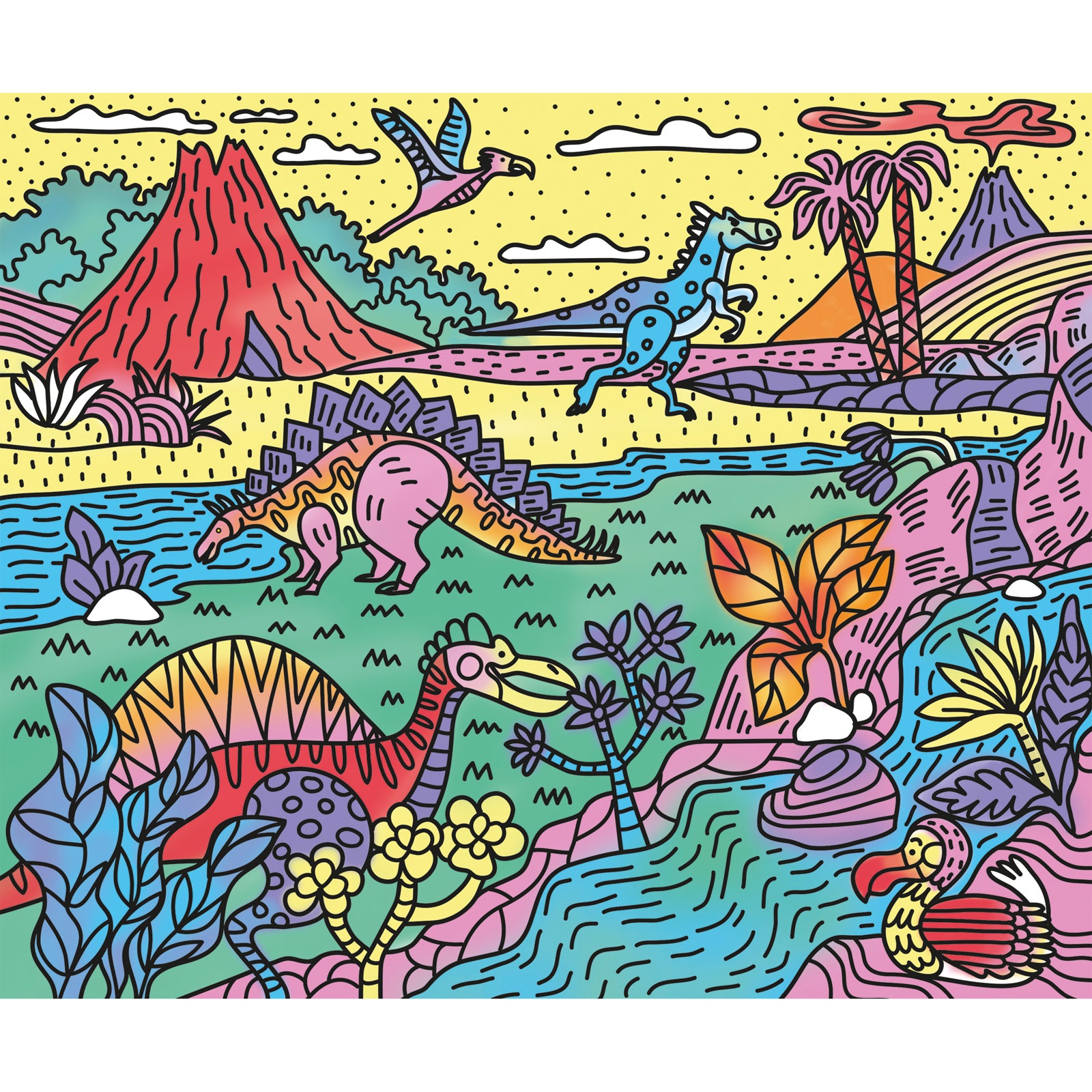 Studio - Painting Magic Dinosaur - BIG & BELG