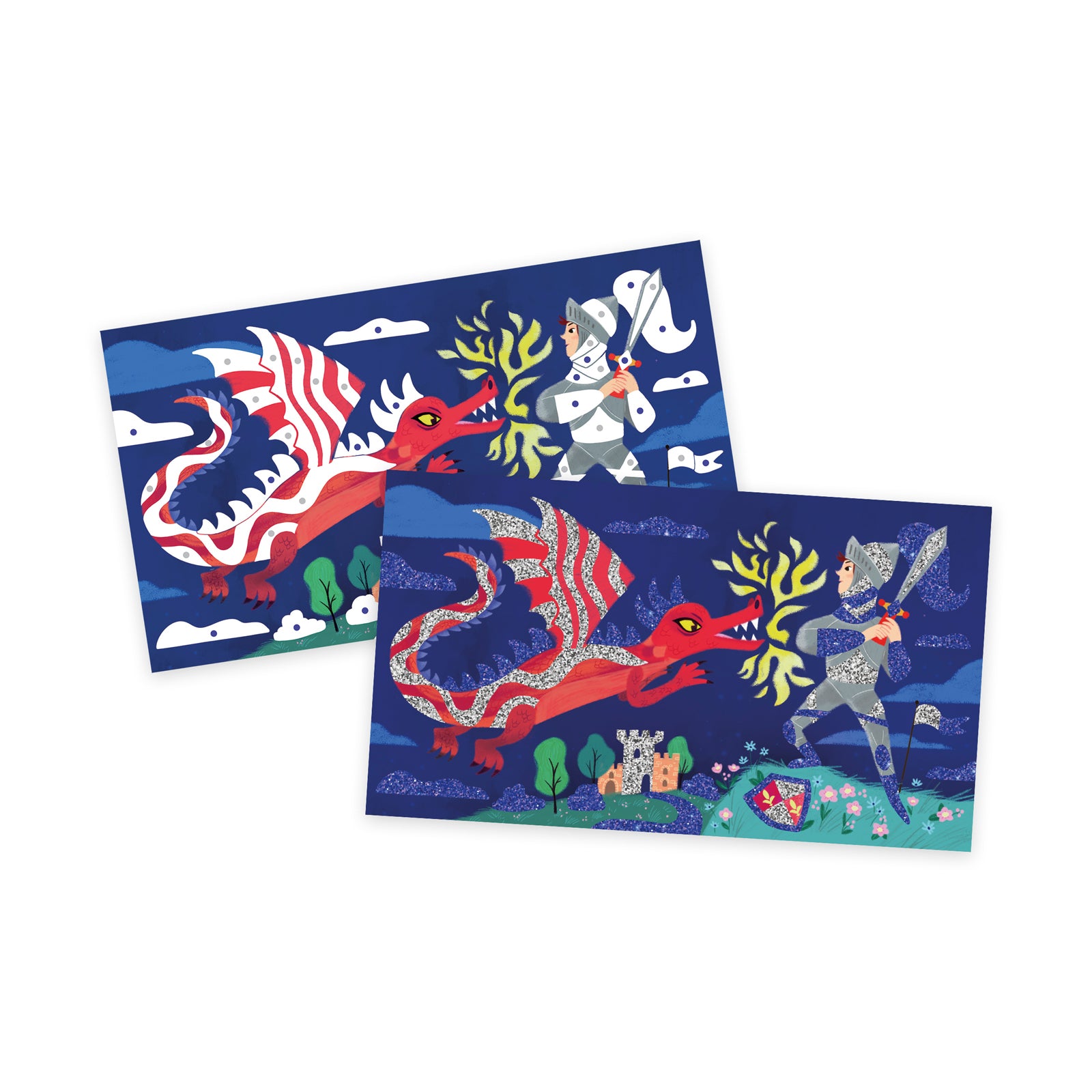 Atelier Deco - Superheroes with glitter - BIG & BELG