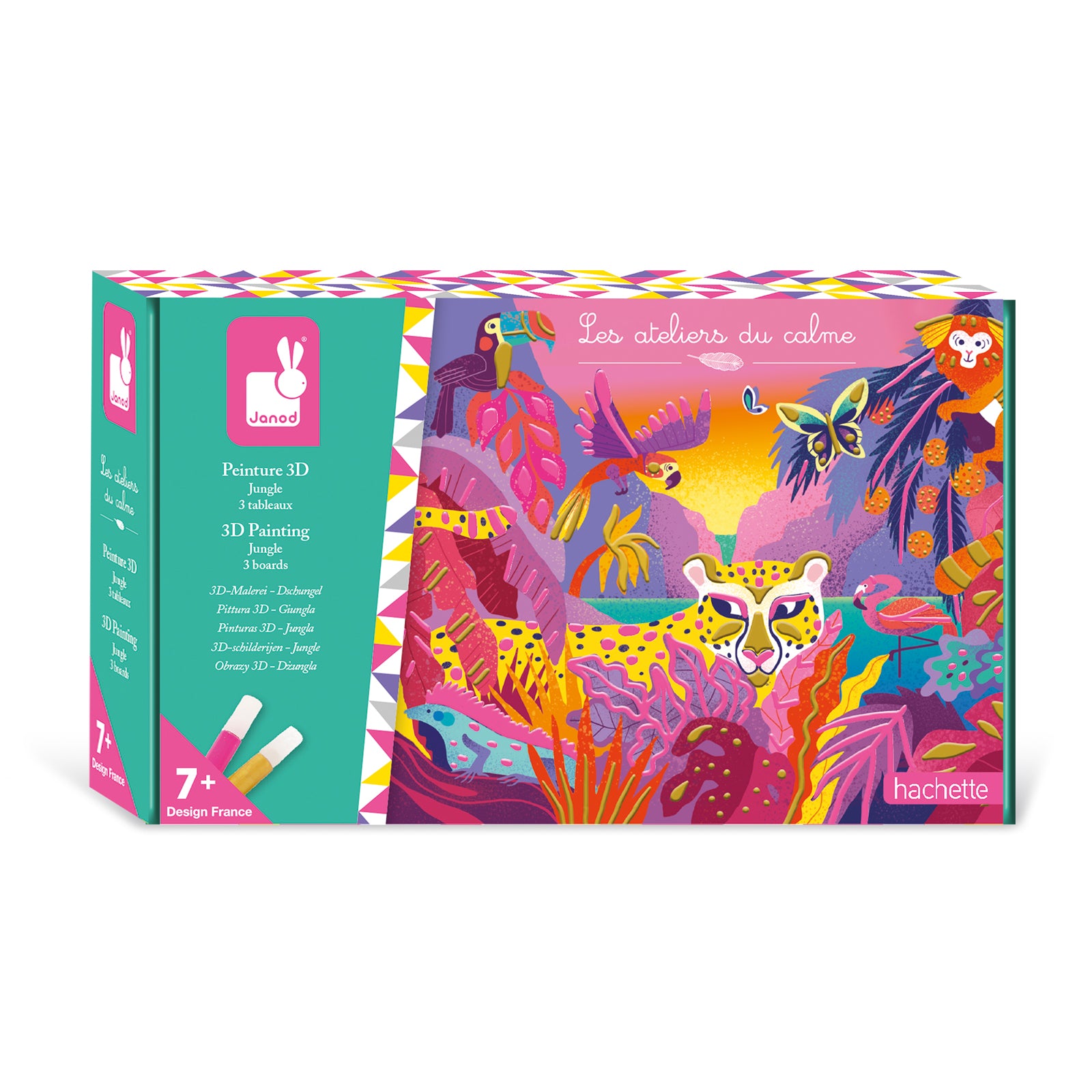 Atelier - 3D painting set Jungle - BIG & BELG