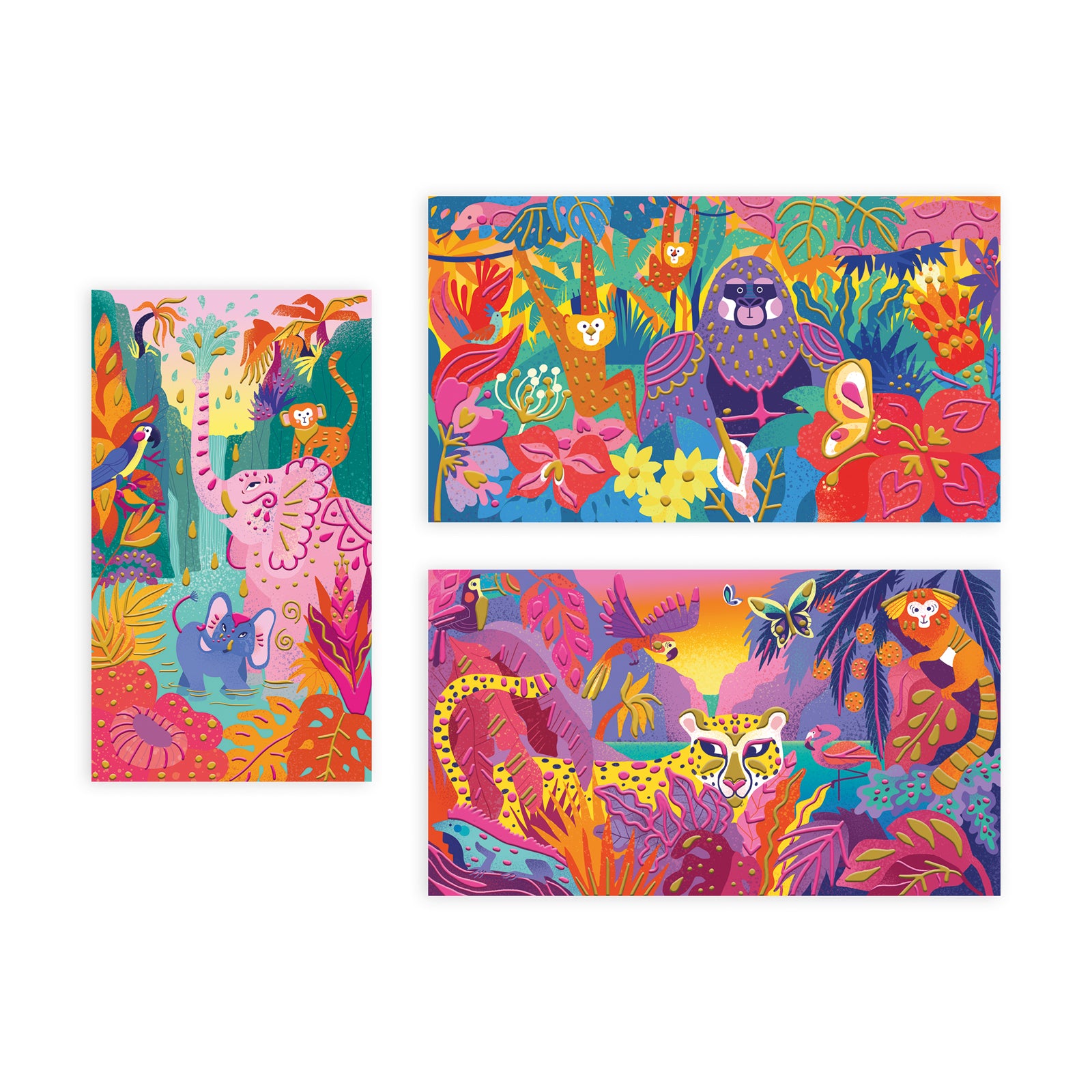 Atelier - 3D painting set Jungle - BIG & BELG