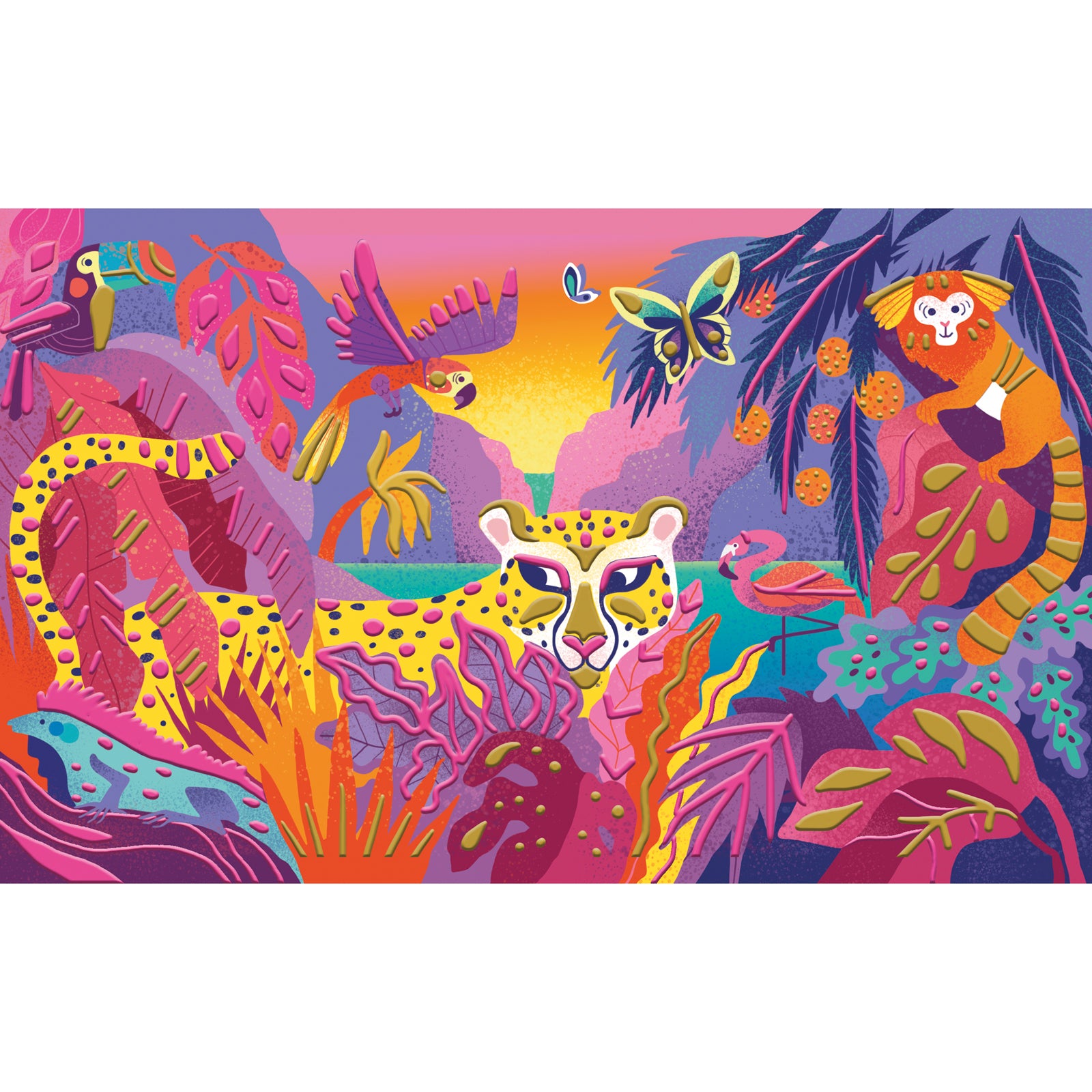 Atelier - 3D painting set Jungle - BIG & BELG