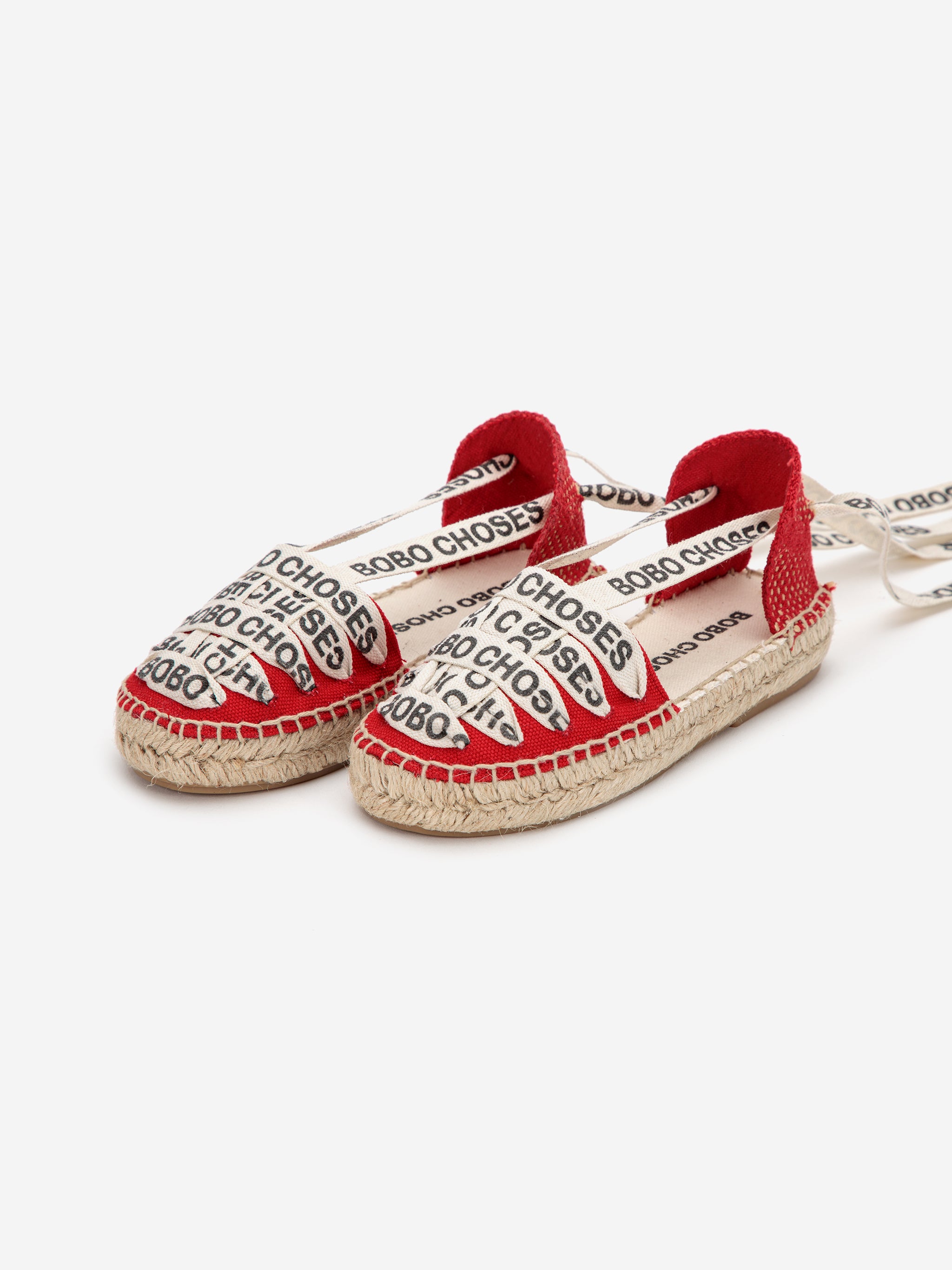 Bobo Choses red espadrilles - BIG & BELG