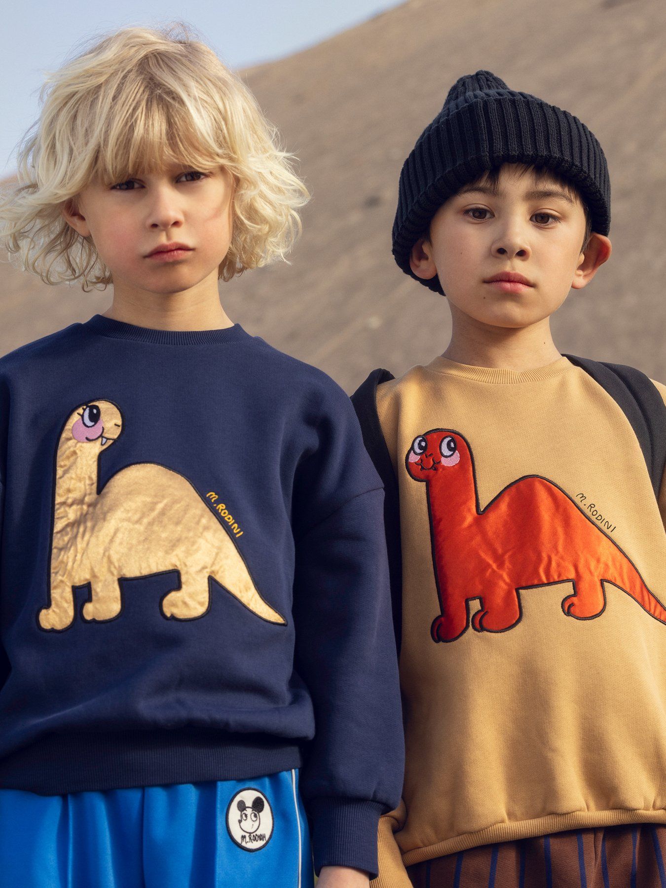 Dino application sweatshirt