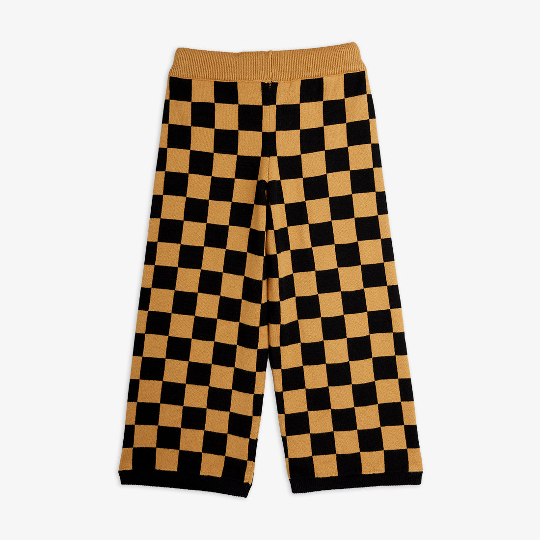 Chess check knitted trouser