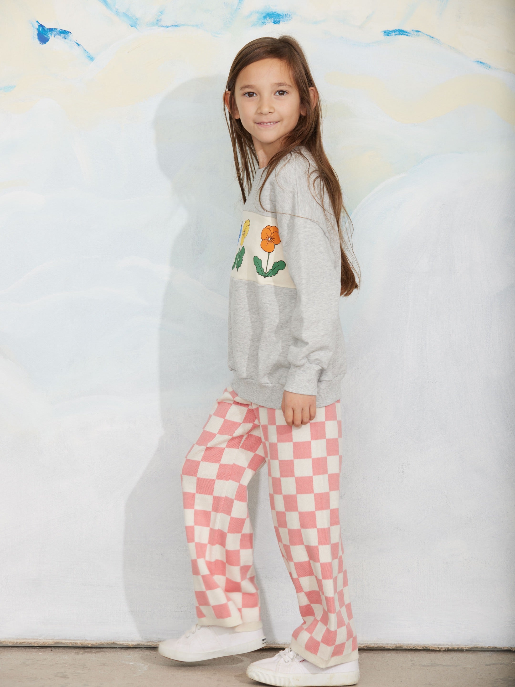 Violas panel sweatshirt