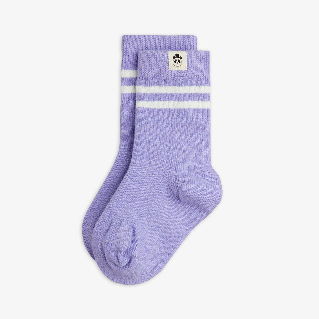 Wool rib 1-pack socks