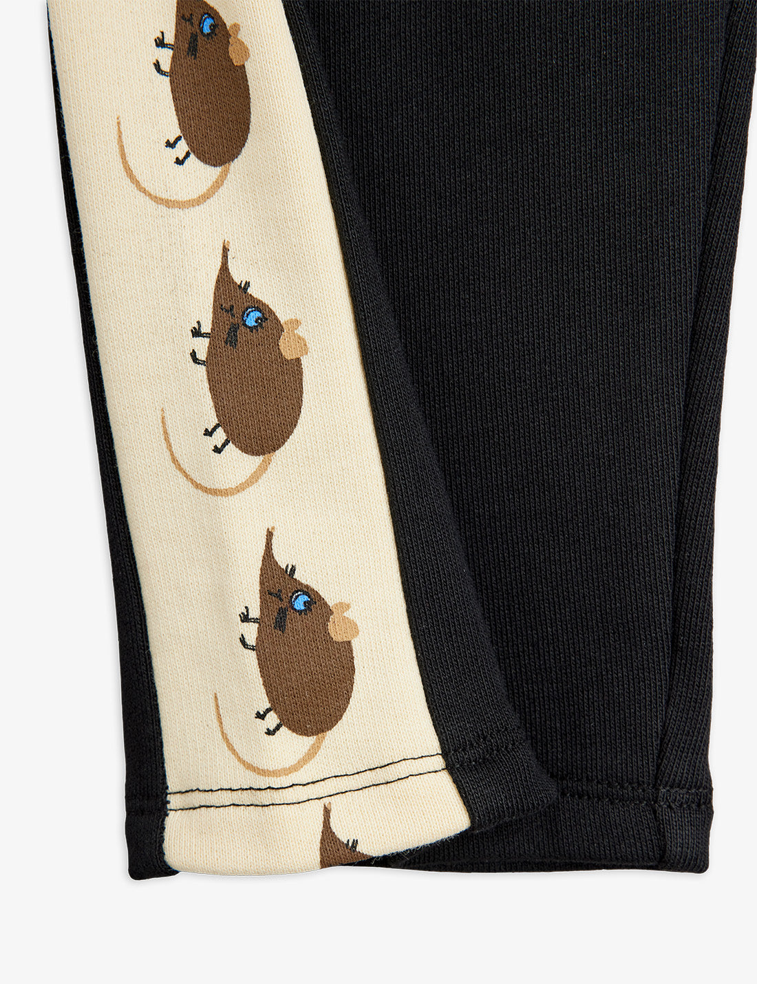 Elephant shrew panel sweatpants