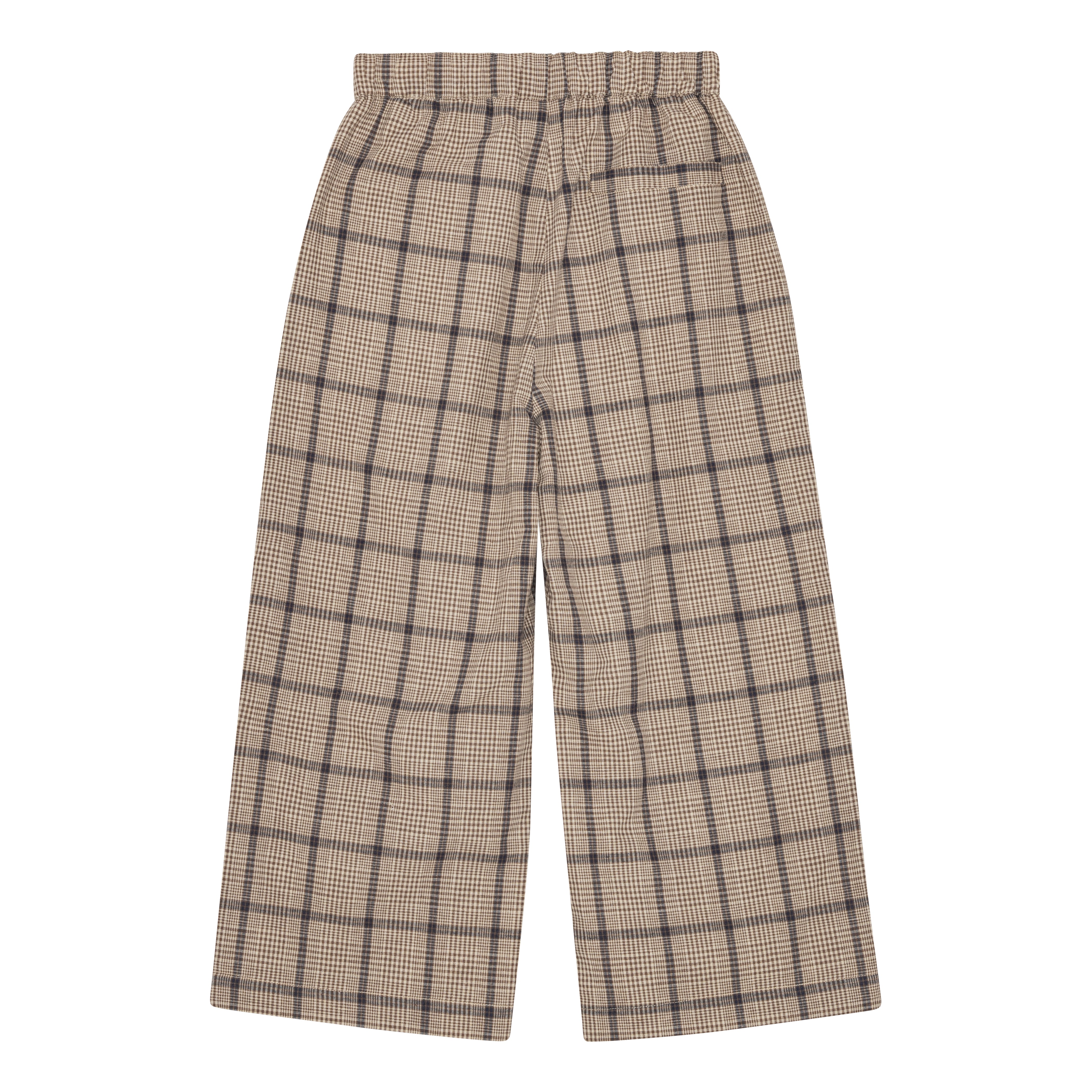 Francis Walnut Check Pants - BIG & BELG