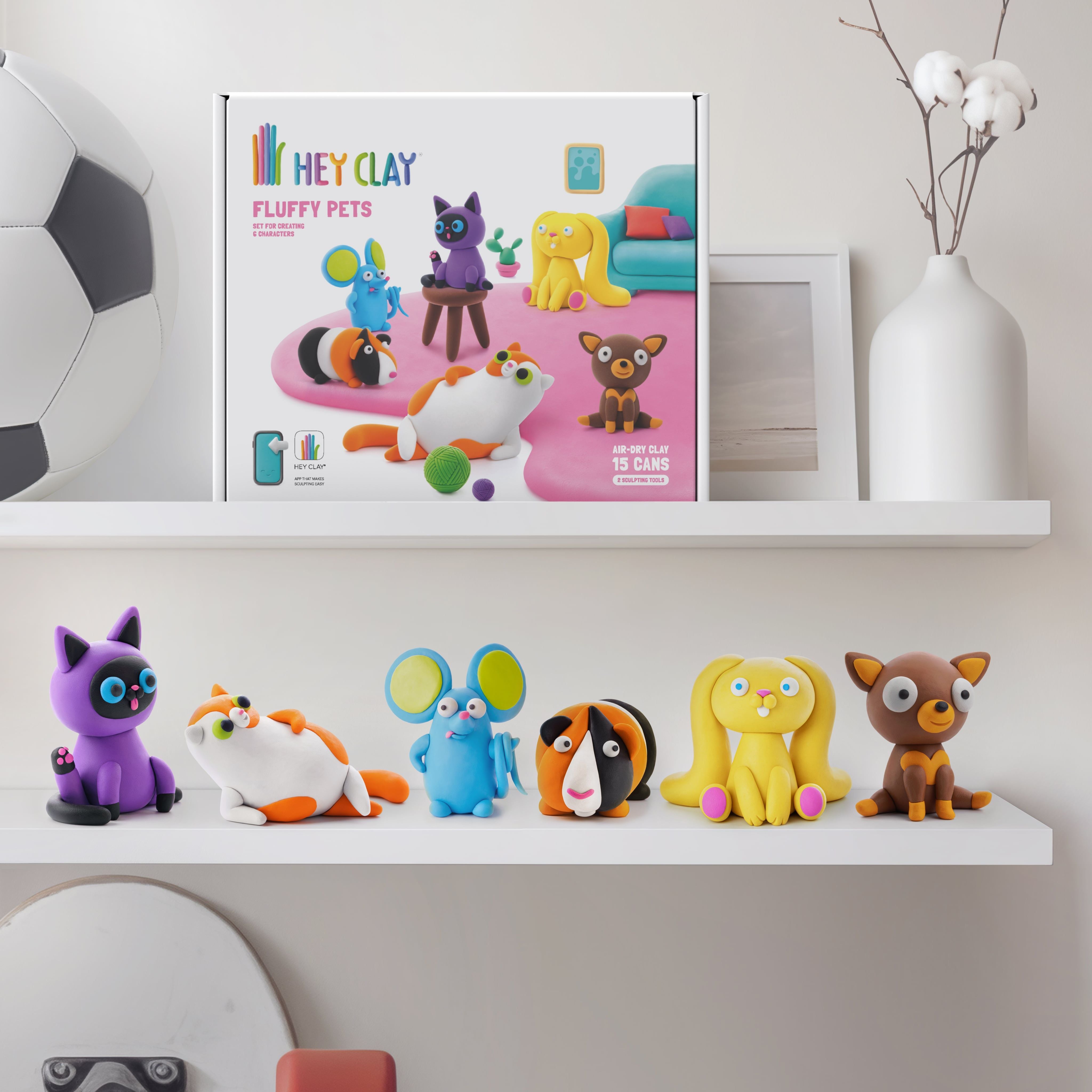 Fluffy Pets - set - BIG & BELG