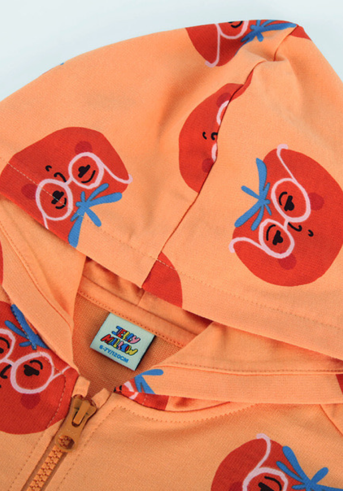 Tomato Hoodie Zip-Up - BIG & BELG
