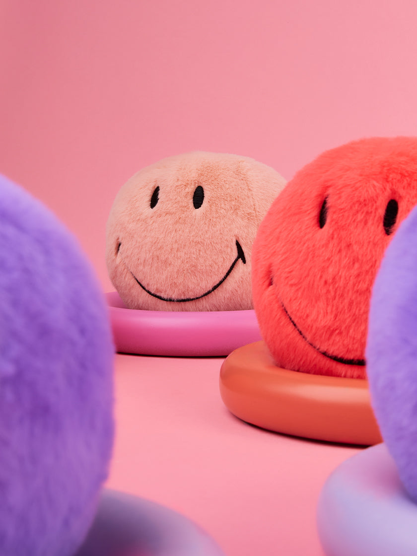 Smiley ECO Fuzzy - Pink