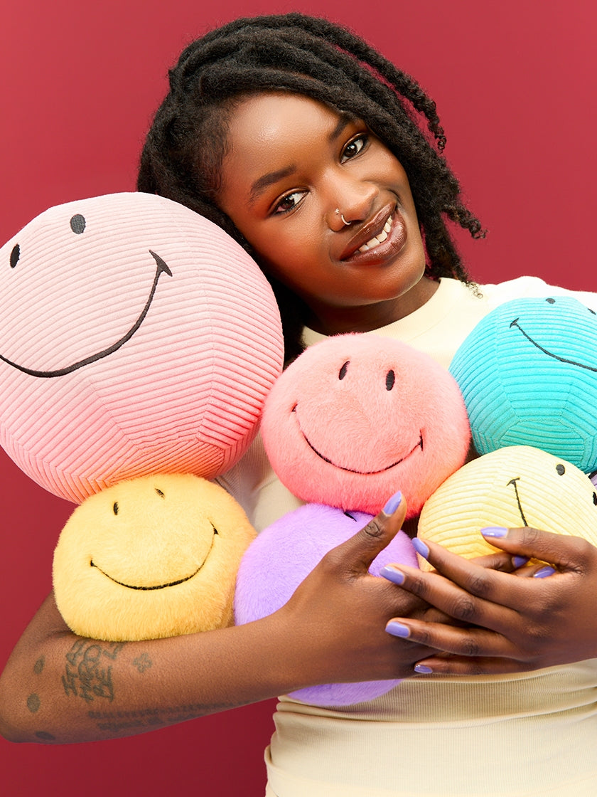 Smiley ECO Fuzzy - Yellow