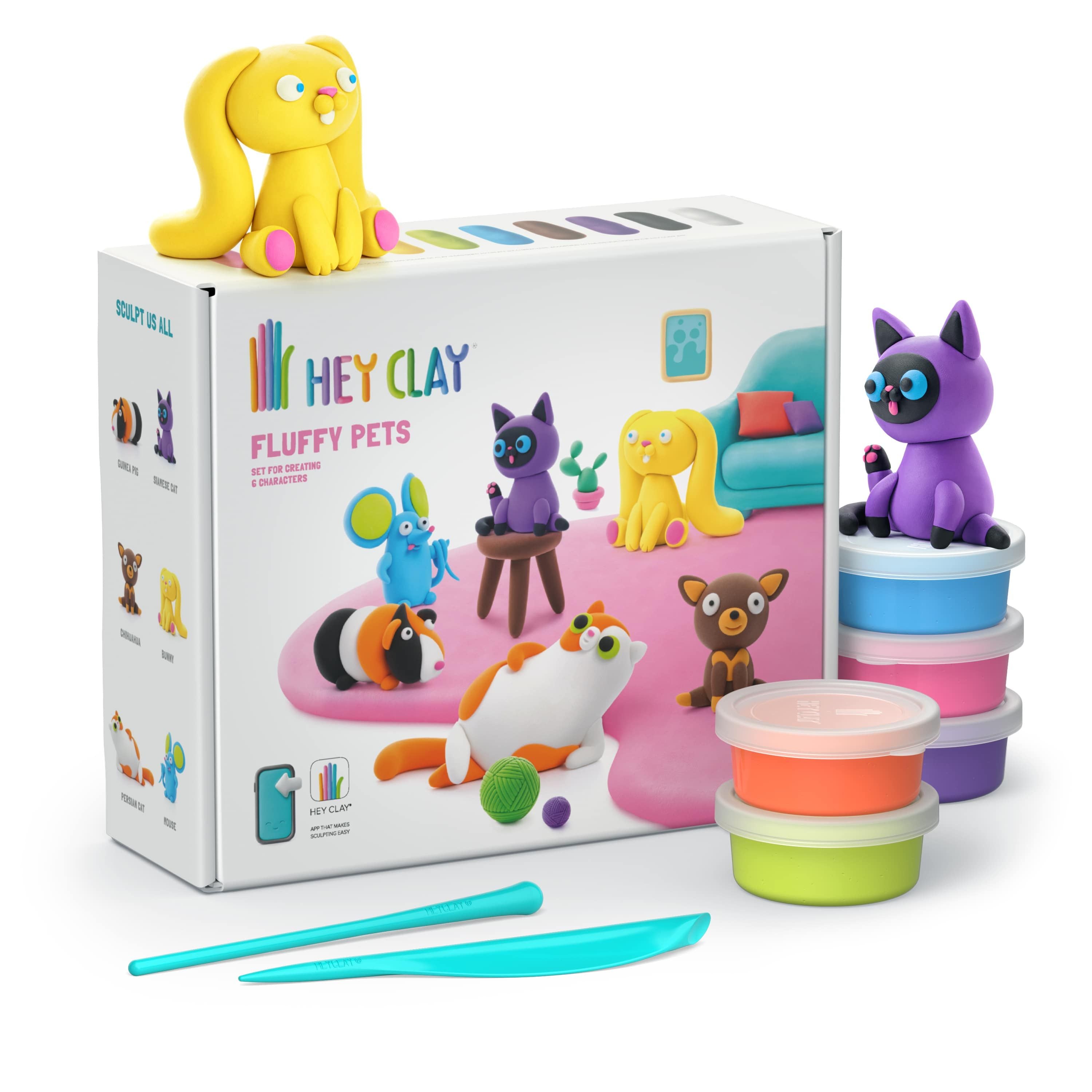 Fluffy Pets - set - BIG & BELG