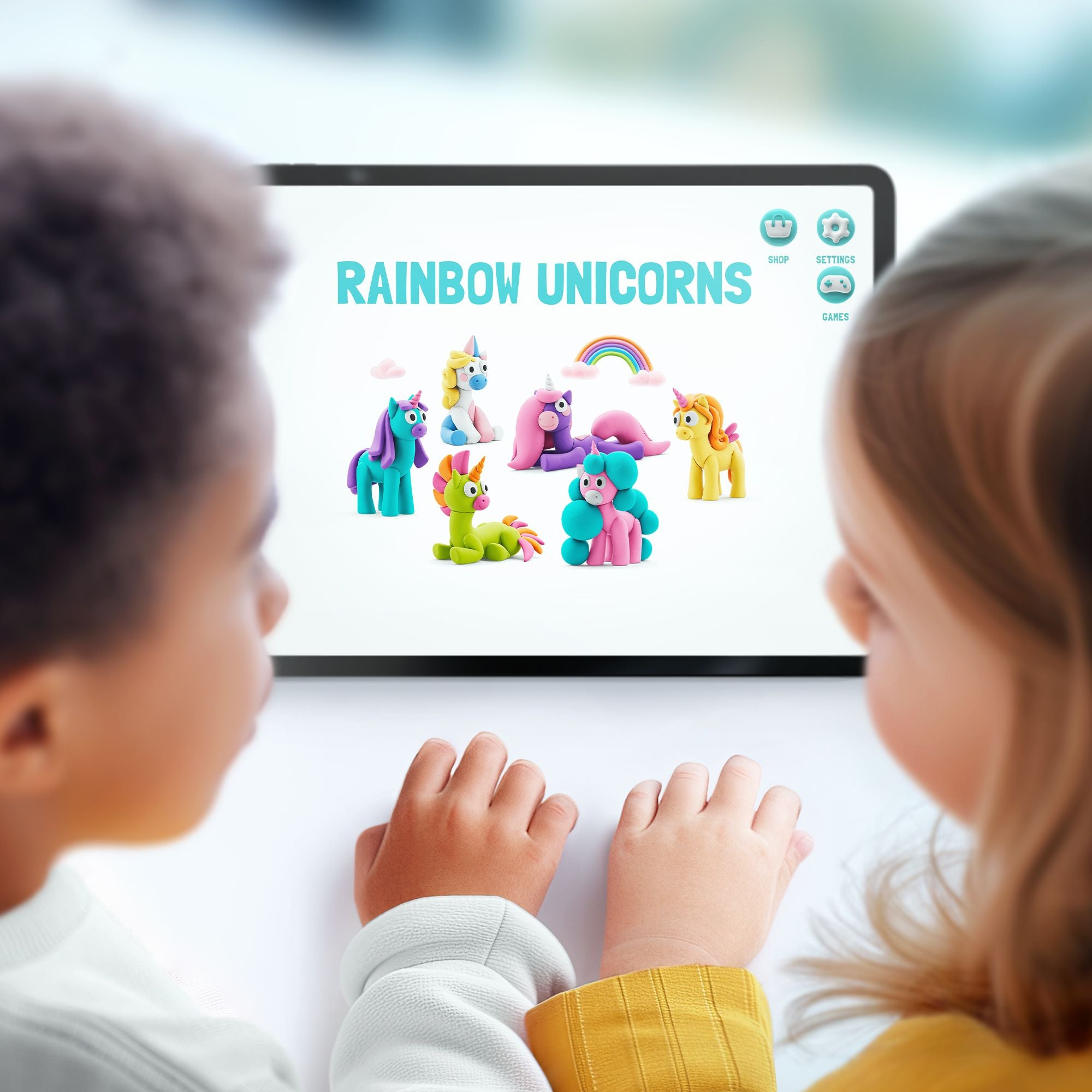 Rainbow Unicorns - set - BIG & BELG