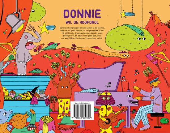 Donnie wil de hoofdrol