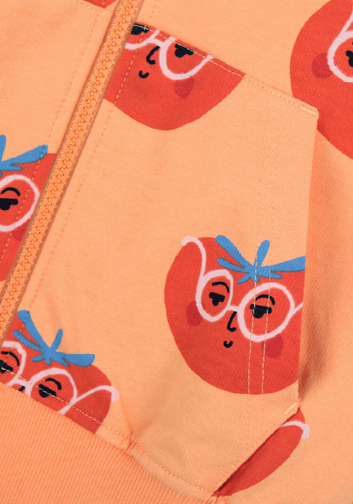 Tomato Hoodie Zip-Up - BIG & BELG