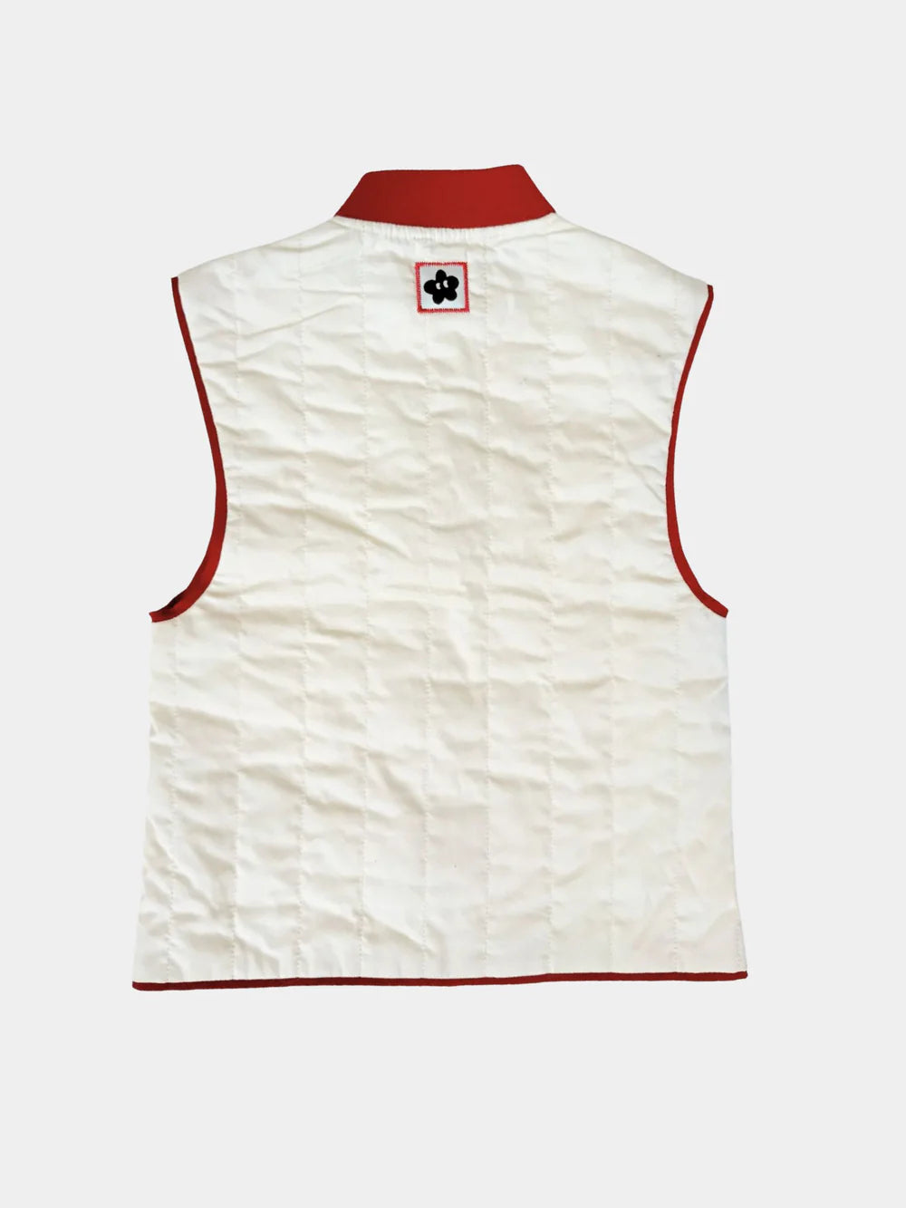 Padded Utility Gilet Cream