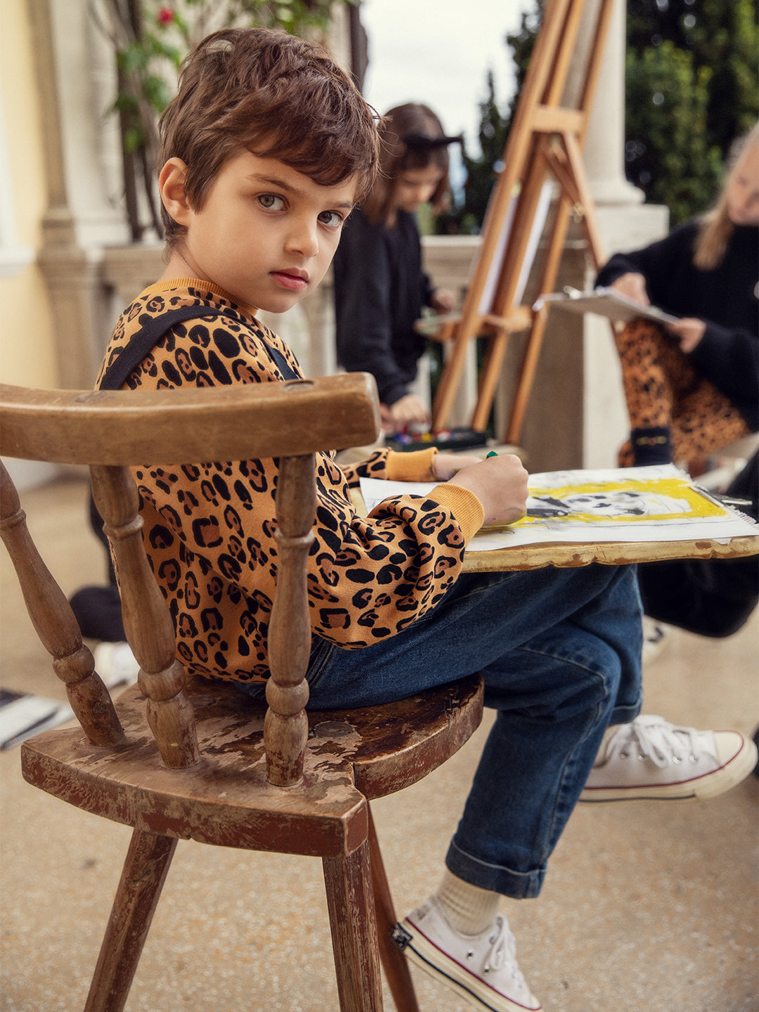 Basic leopard sweatshirt - BIG & BELG