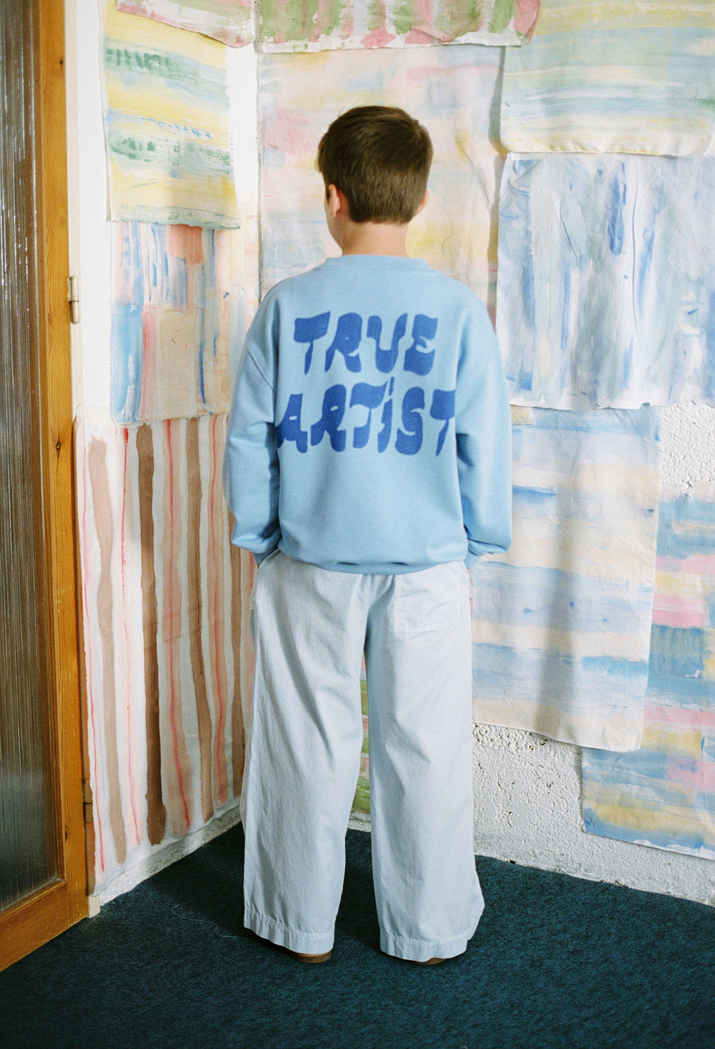 Sweatshirt nº11 Skyride Blue - BIG & BELG