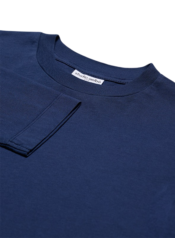 Longsleeve Indigo Blue - BIG & BELG