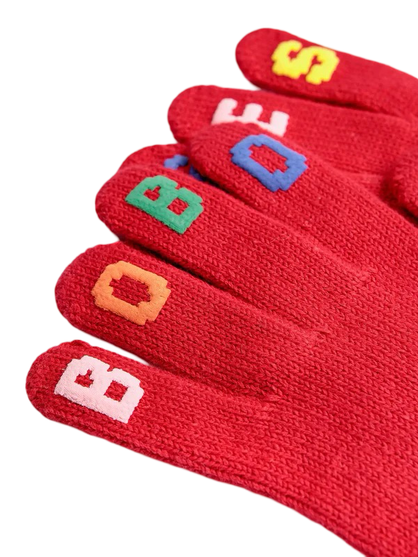 Bobo Choses knitted gloves - BIG & BELG