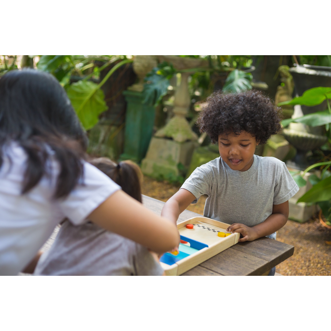 PlanToys 2 in 1 Shuffleboard