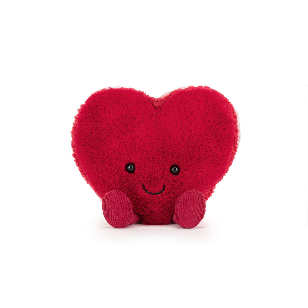 Amuseables Arlette Heart Macaron (Red)