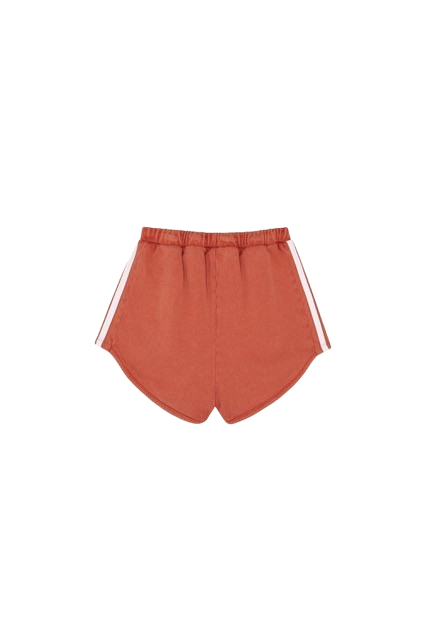 RED SPORTY KIDS SHORTS
