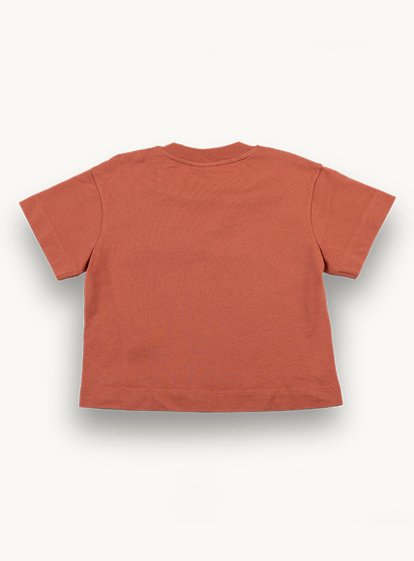 T-shirt Terracotta Red - BIG & BELG
