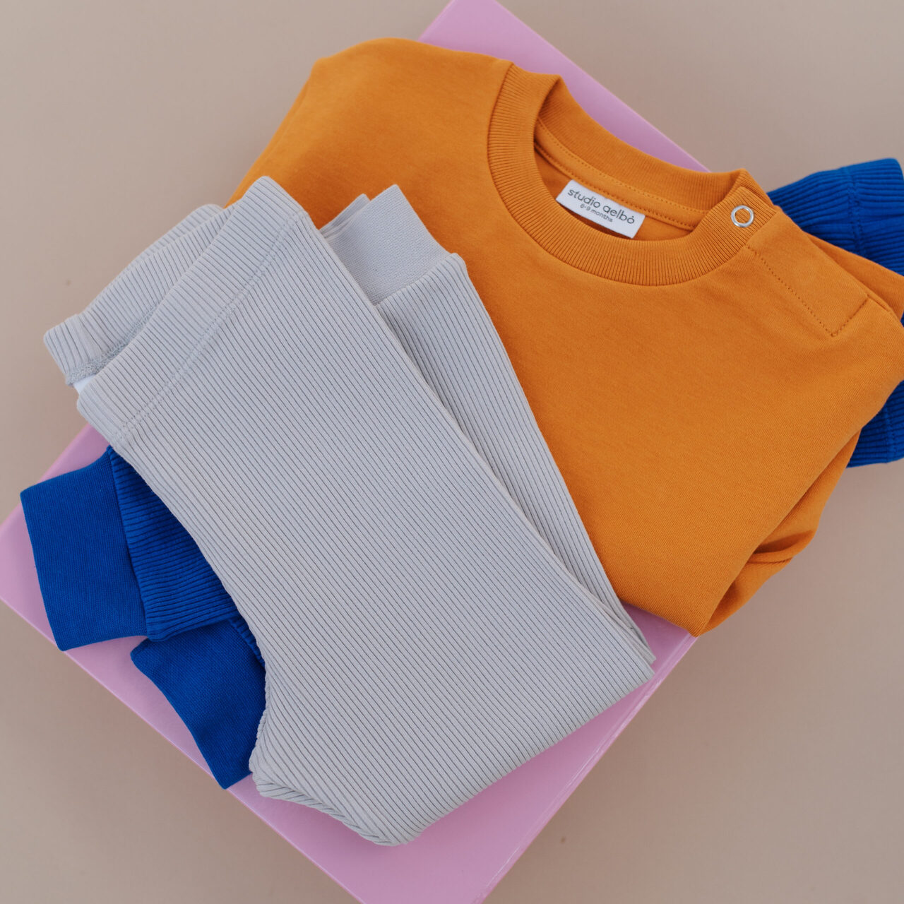 Longsleeve Orange Gold - BIG & BELG