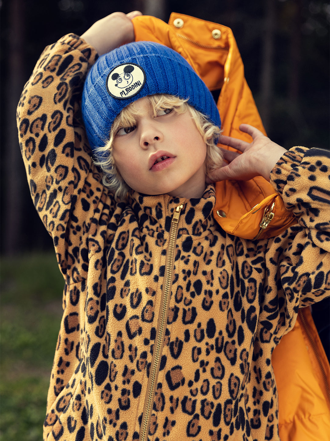 Leopard fleece jacket - BIG & BELG