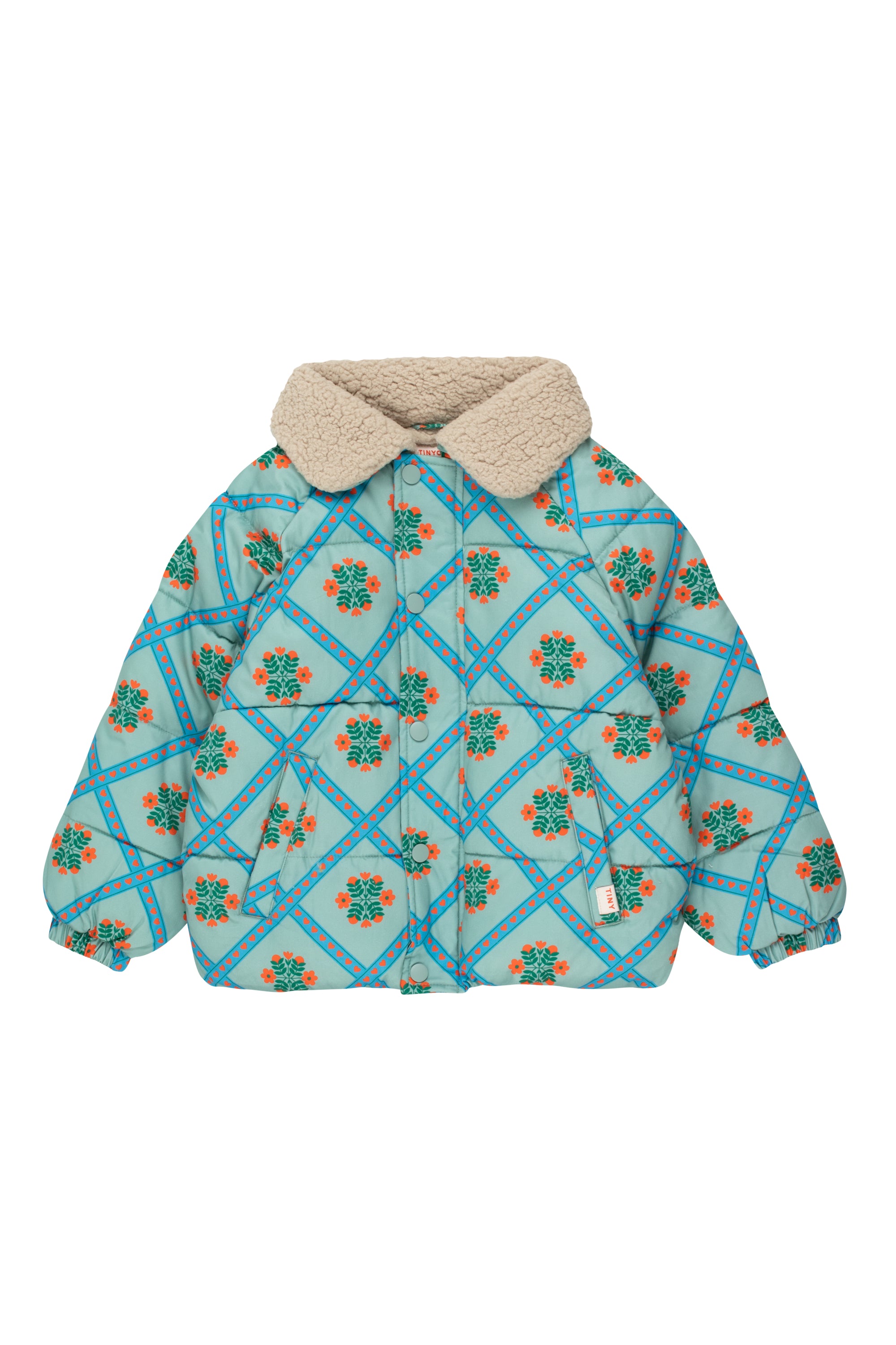 FOLKLORE SHORT PADDED JACKET