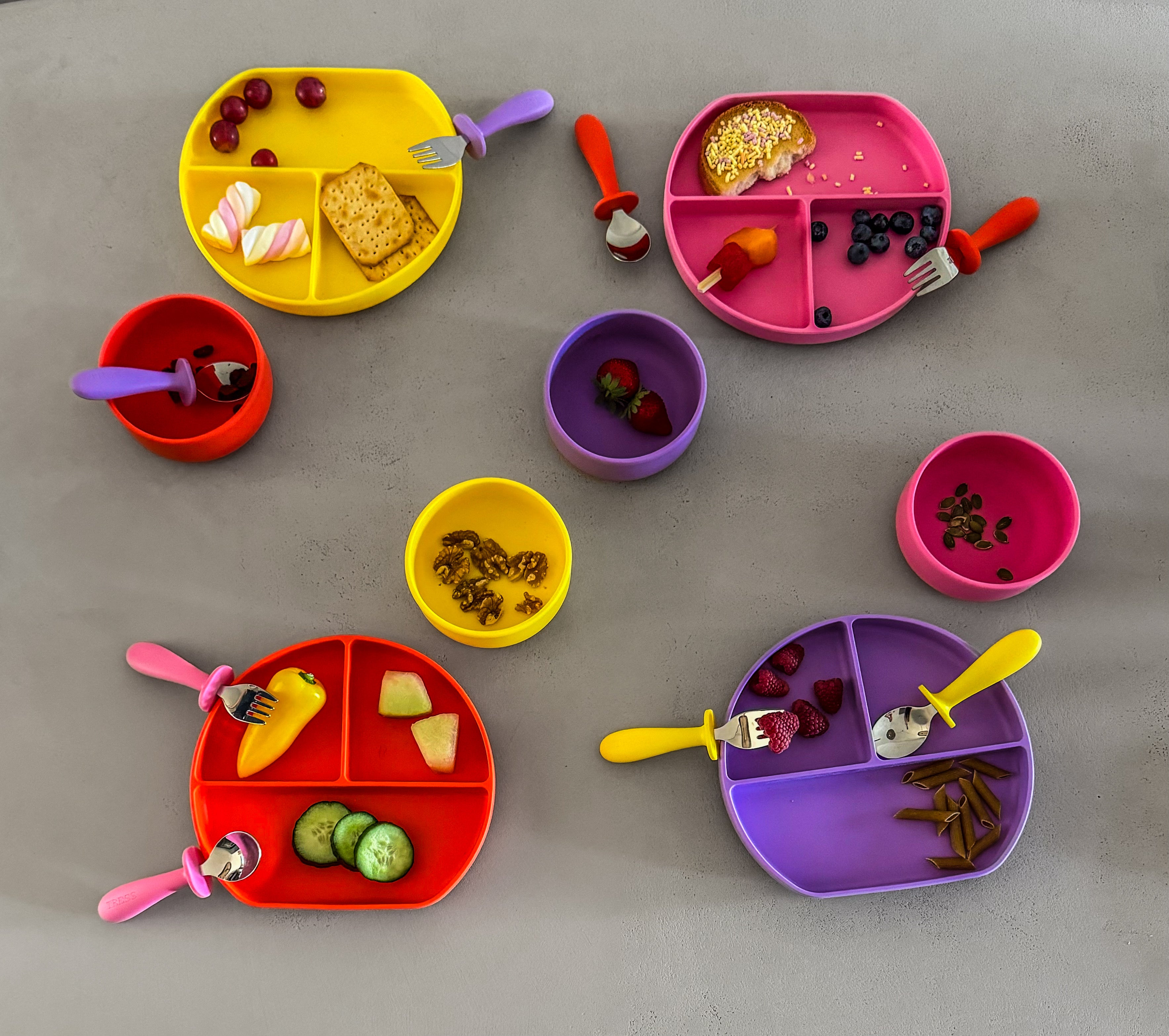 The spoon & fork purple