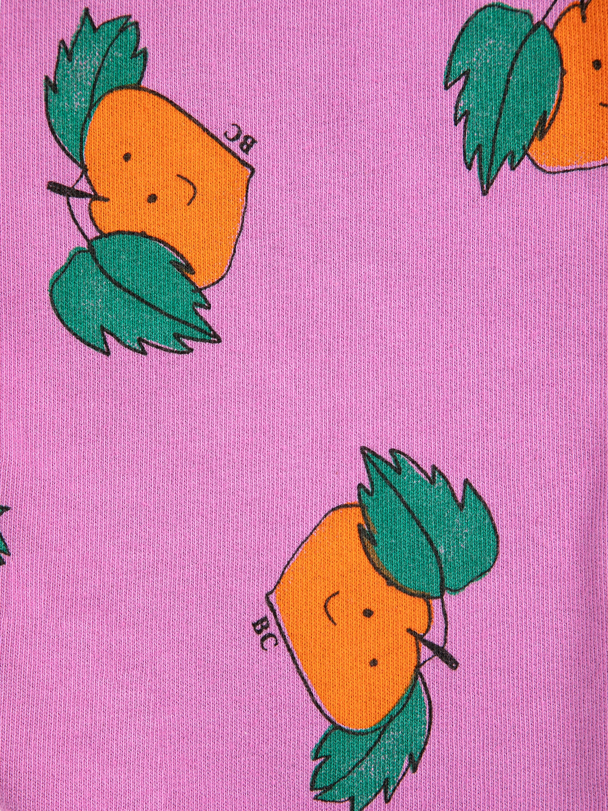 Tangerine all over jogging pants - BIG & BELG