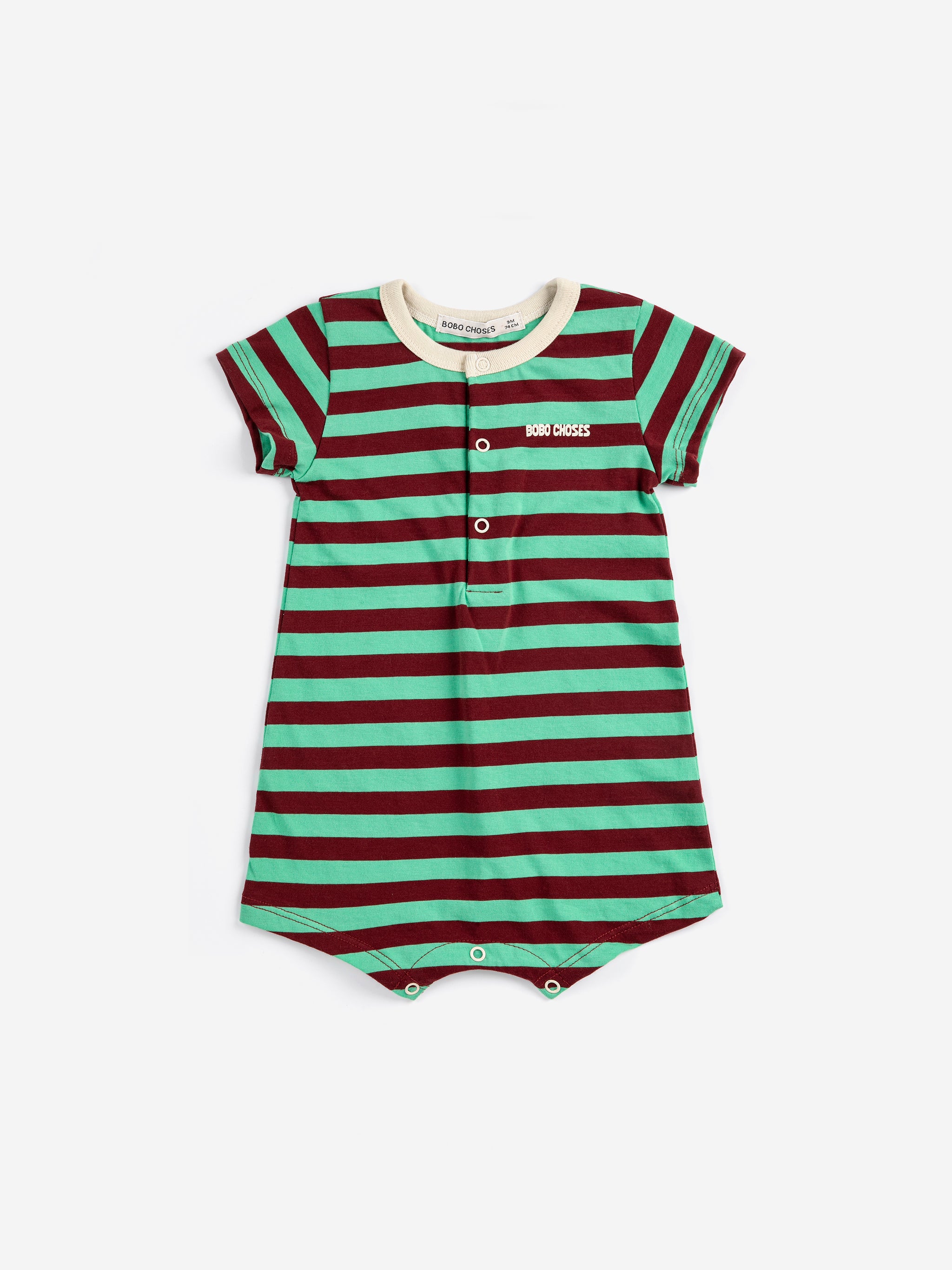 Bobo Choses Striped playsuit - BIG & BELG